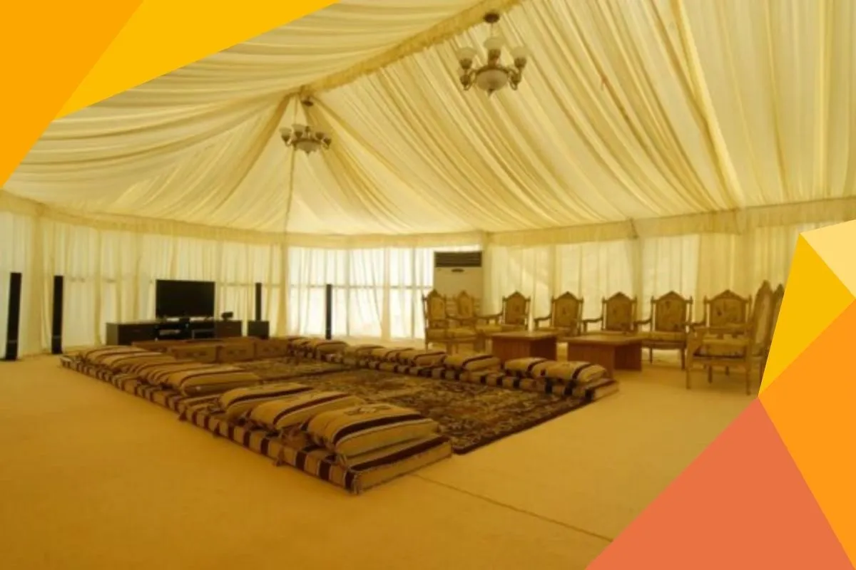 Luxury Arabic Tent in Saudi Arabia 2