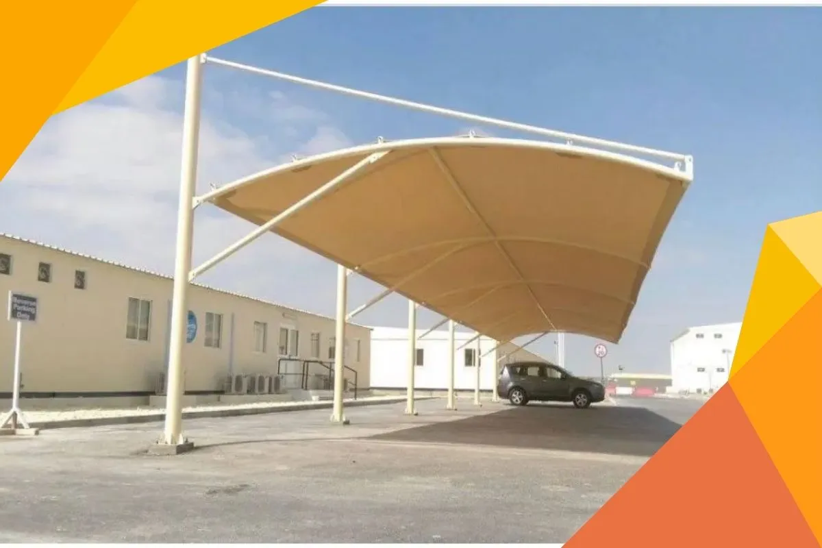 HDPE Car Parking Shades 3