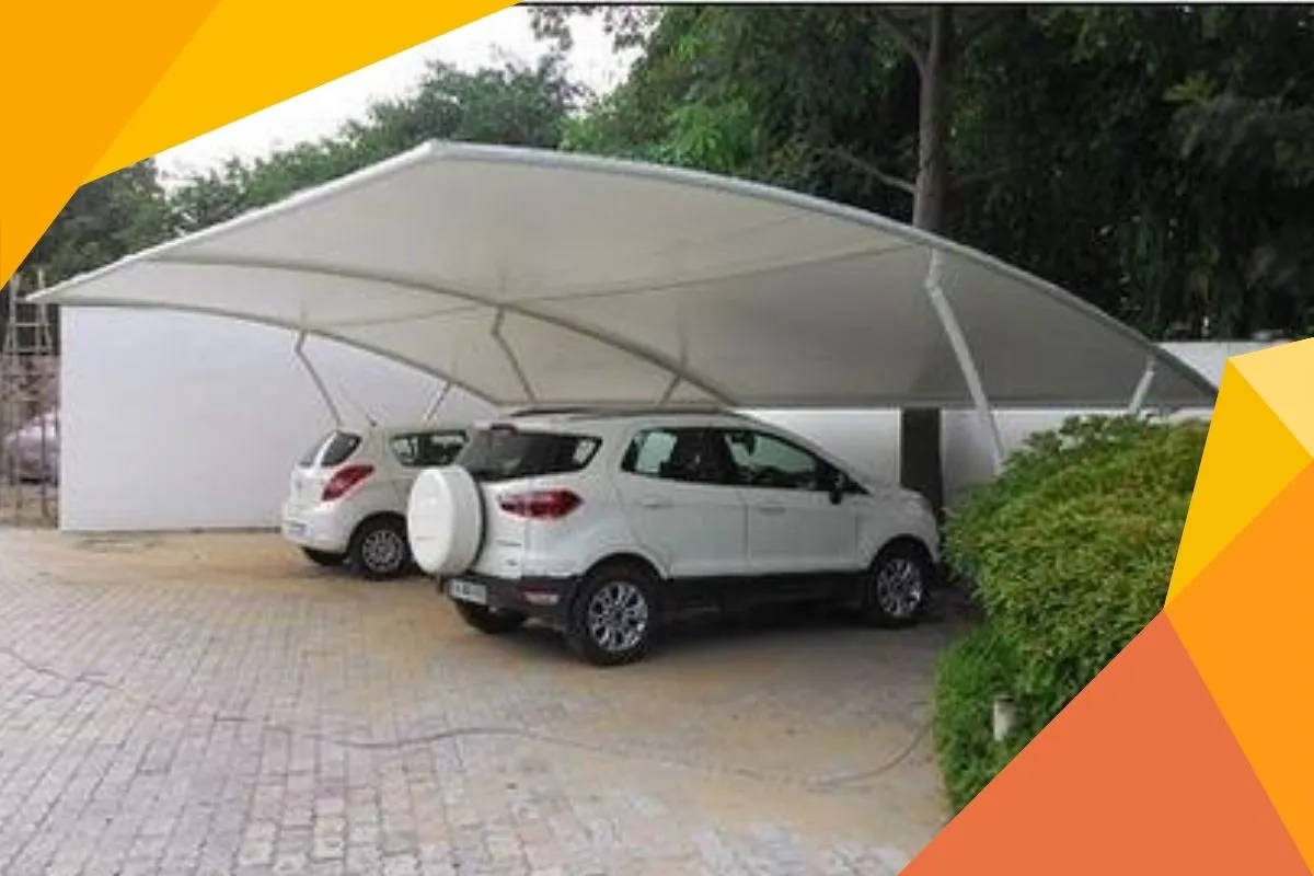 PVC Car Parking Shades in Saudi Arabia